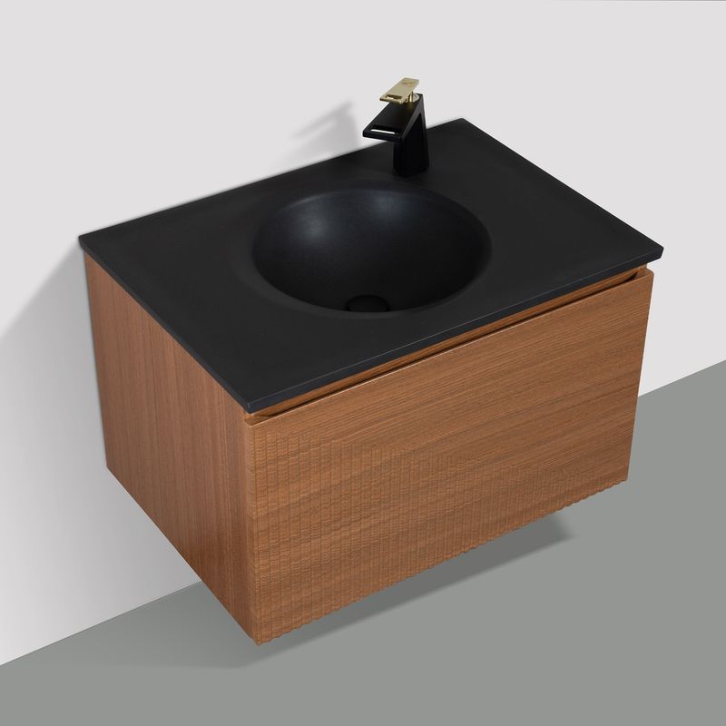 Baños-Mueble-de-Baño-Olso-Light-Oak-con-Lavamanos-Negro-Mate-750-mm