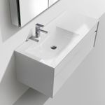 Baños-Mueble-De-Baño-Sunset-1200-Blanco-Lacado-con-Lavamanos-Izquierdo-y-Rebalse