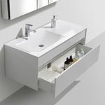 Baños-Mueble-De-Baño-Sunset-1200-Blanco-Lacado-con-Lavamanos-Izquierdo-y-Rebalse
