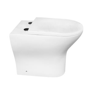 WC F/Kappa Entrada Posterior c/Asiento Aro Partido Blanco 380x620x380 mm