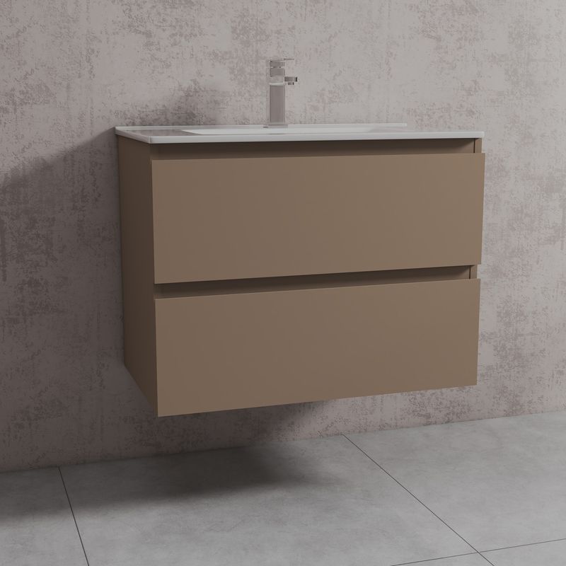 Baños-Mueble-de-Baño-Delfos-Color-dos-Cajones-con-Lavamanos-Sand-800-mm