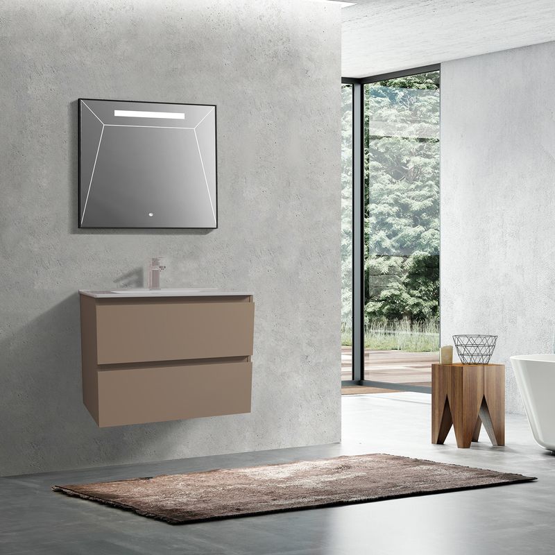 Baños-Mueble-de-Baño-Delfos-Color-dos-Cajones-con-Lavamanos-Sand-800-mm