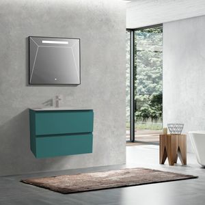 Mueble de Baño Delfos Color dos Cajones con Lavamanos Sea 800 mm