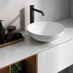 Baños-Griferia-de-Lavamanos-con-Sensor-para-Encimera-Acabado-Mate