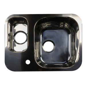 Lavaplatos Simple Lift Empotrado Acero Inoxidable 54x40x19 cm