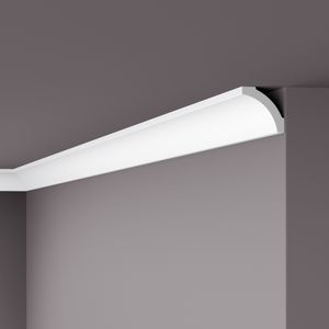 Cornisa Decorativa B5 Blanca 2000 mm