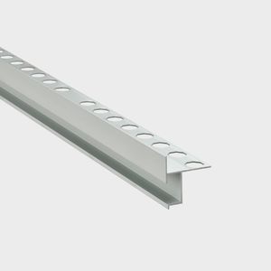 Moldura Novopeldaño Eclipse Aura Aluminio Mate 12x2500 mm