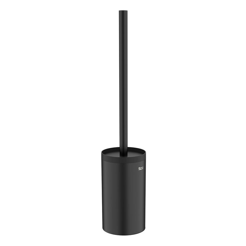 Baños-Escobilla-Wc-A-Piso-Hotels-Round-Negro-Mate