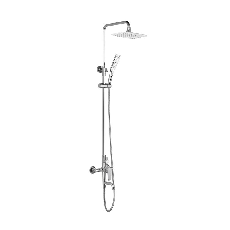 Baños-Columna-Tina-Keops-C-Ducha-Fono-Flexible-Soporte-Blanco-Cromo