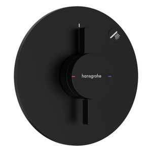 Embellecedor Ducha Tecturis Duoturn S Empotrado 1 Via 75618670 Negro Mate