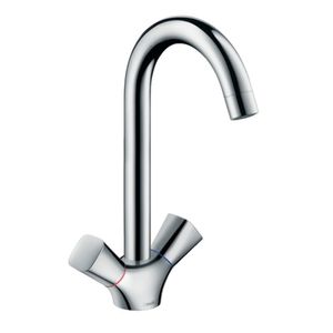 Grifería Cocina Logis M31 Bimando 1 Jet 71280000 Cromo