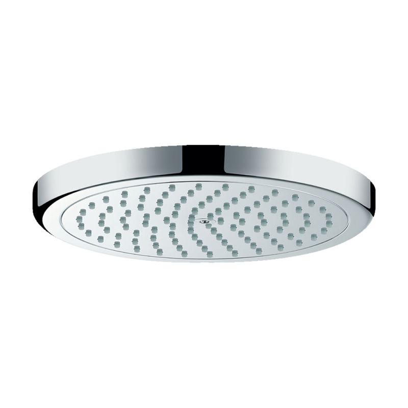 Baños-Plato-Ducha-Croma-Redondo-22-cm-1-Jet-S-Brazo-26464000-Cromo