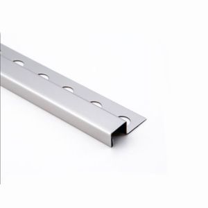 Perfil Omega Acero Inoxidable C11015B Brillante 10x15x2500 mm