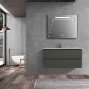 Mueble de Baño Albany 2 Cajones Dusty Green 1190x450x600 mm