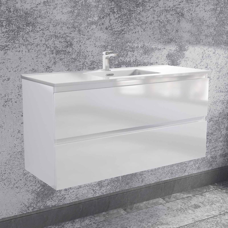 Baños-Mueble-de-Baño-Albany-2-Cajones-White-Glossy-1190x450x600-mm