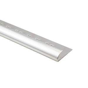 Perfil Guardacanto Acero Inoxidable C2B Brillante 9x2500 mm