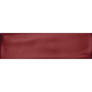 Cerámica Muro Vivant Rojo Mate 7x24 cm