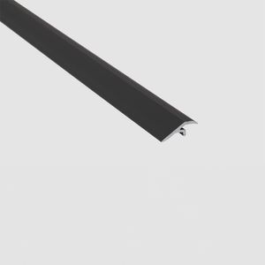 Perfil Novonivel Mini Aluminio Negro Mate 6x2500 mm