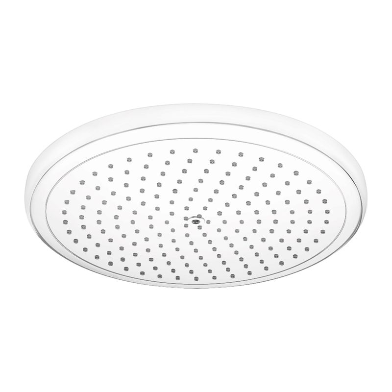 Baños-Griferia-Ducha-Fija-Croma-Red-para-Muro-y-Techo-Blanco-Mate-280-mm