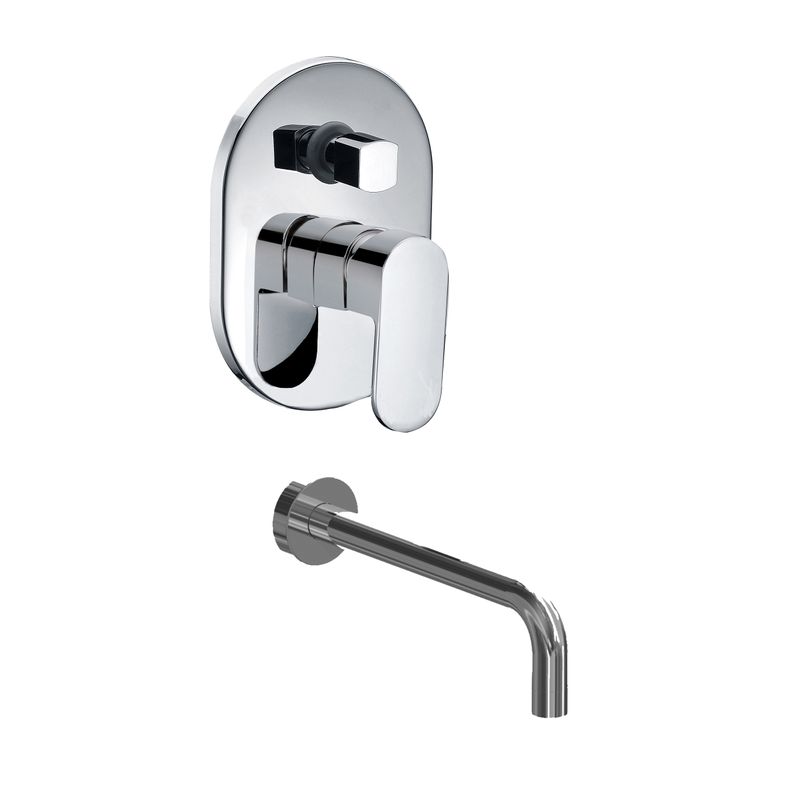 Baños-Mezclador-Tina-Ducha-Fresia-dos-Vias-con-Cuerpo-Interno-y-Caño-Tina-Cromado