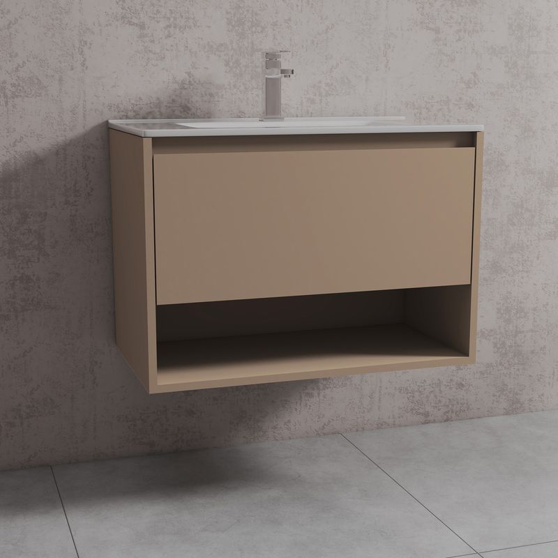 Baños-Mueble-de-Baño-Delfos-Color-un-Cajon-y-Repisa-con-Lavamanos-Sand-800-mm