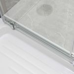 Baños-Mampara-Ducha-Receptaculo-Clover-1-Puerta-Fija-Mate-1400x1980-mm