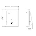 Baños-Placa-WC-Dual-con-Ahorro-de-Agua-Cromado