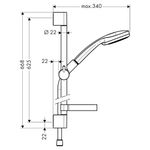 Baños-Set-Barra-Ducha-Croma-C-Jabonera-27775000-Cromo