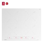 Cocina-Encimera-Induccion-4z-White-MST-Touch-Control-Multislider-Pro-Empotrada-60-cm