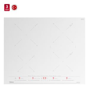 Encimera Inducción 4z White MST Touch Control Multislider Pro Empotrada 60 cm