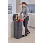 Cocina-Basurero-Reciclaje-Totem-2-Grafito-Orange-40-Lt