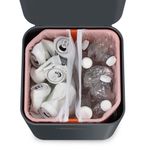 Cocina-Basurero-Reciclaje-Totem-2-Grafito-Orange-40-Lt