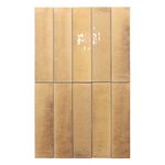Pisos-y-Muros-Porcelanato-Nomad-Ochre-Amarillo-Brillante-6x24-cm