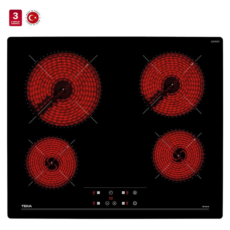 Cocina-Encimera-Vitroceramica-4z-TB-6415-Cristal-PRO-Empotrada-60-cm