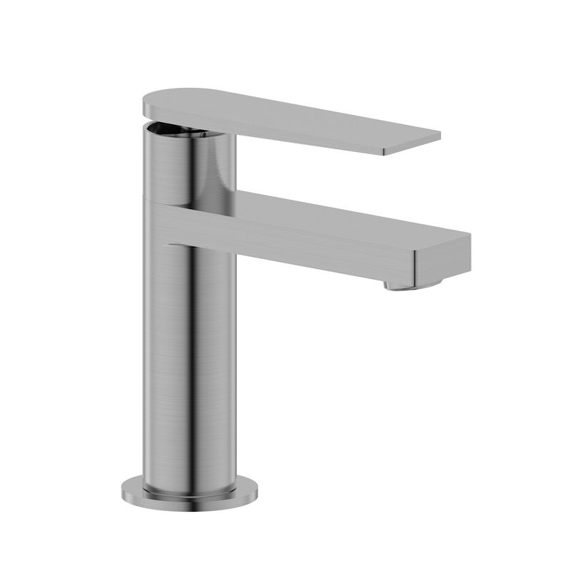 Baños-Griferia-Lavamanos-Century-Brushed-Grey