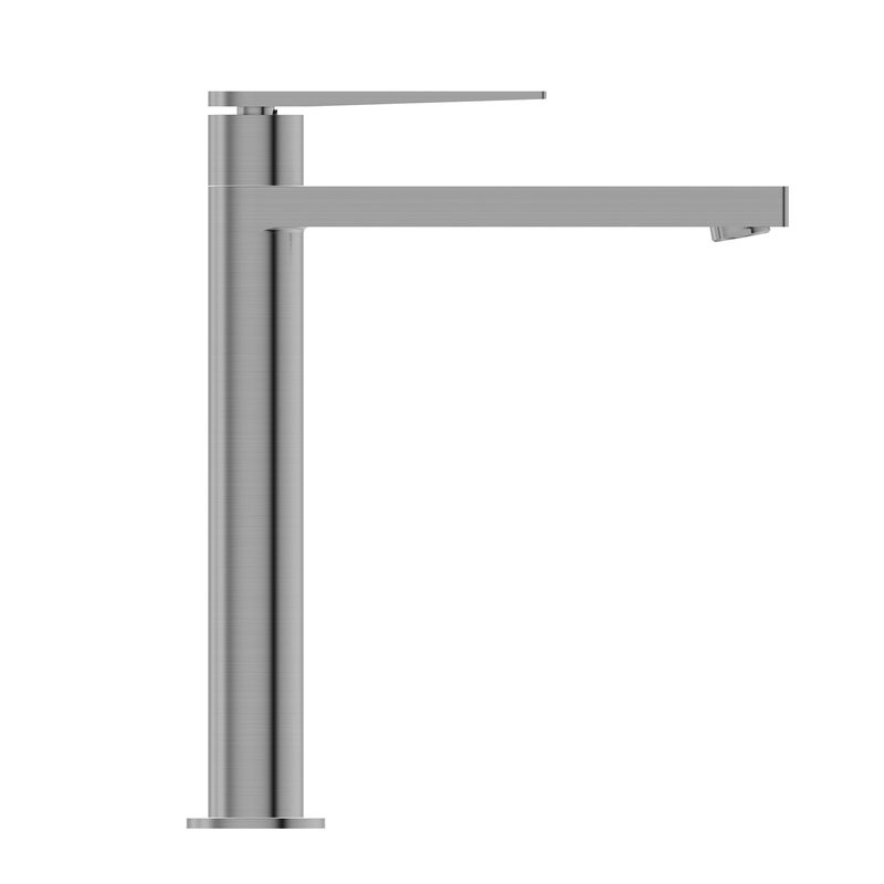 Baños-Griferia-Lavamanos-Century-Alta-Brushed-Grey