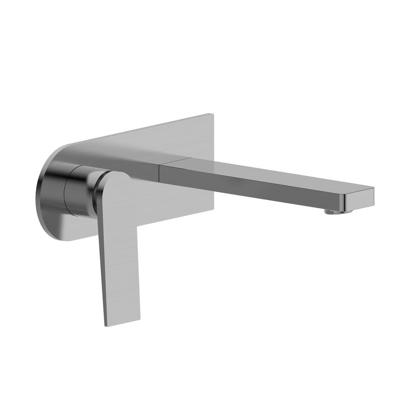 Baños-Griferia-Lavamanos-Century-a-Muro-Brushed-Grey