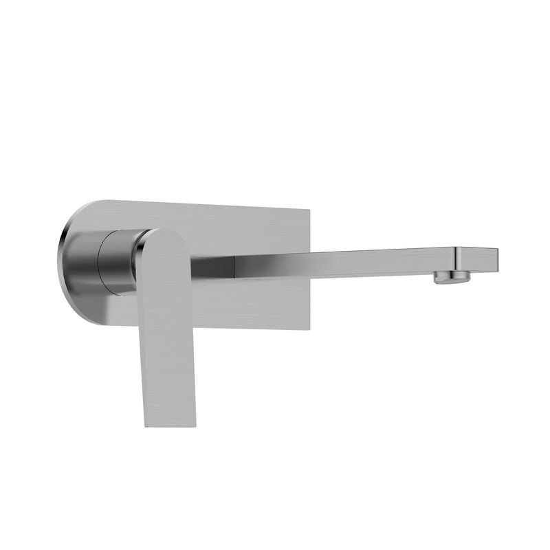 Baños-Griferia-Lavamanos-Century-a-Muro-Brushed-Grey