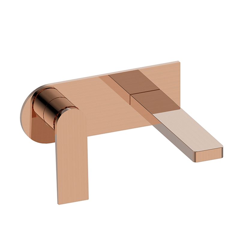 Baños-Griferia-Lavamanos-Century-a-Muro-Rose-Gold