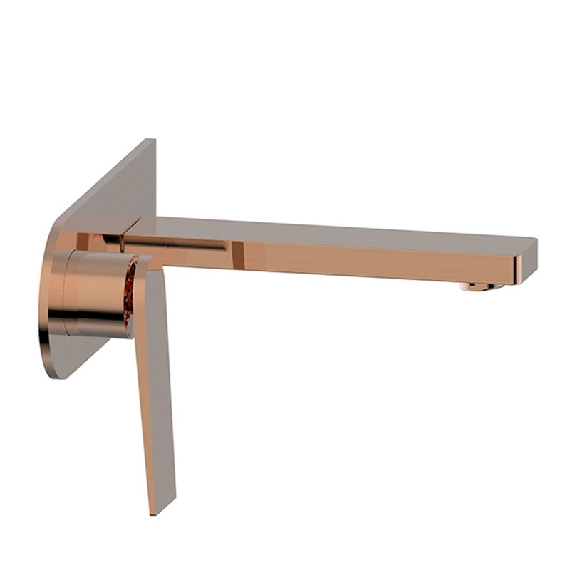 Baños-Griferia-Lavamanos-Century-a-Muro-Rose-Gold