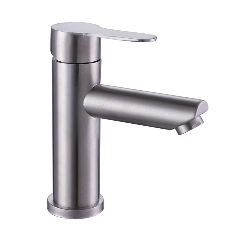 Baños-Griferia-Lavamanos-New-home-12-cm-S-Desague-Brushed