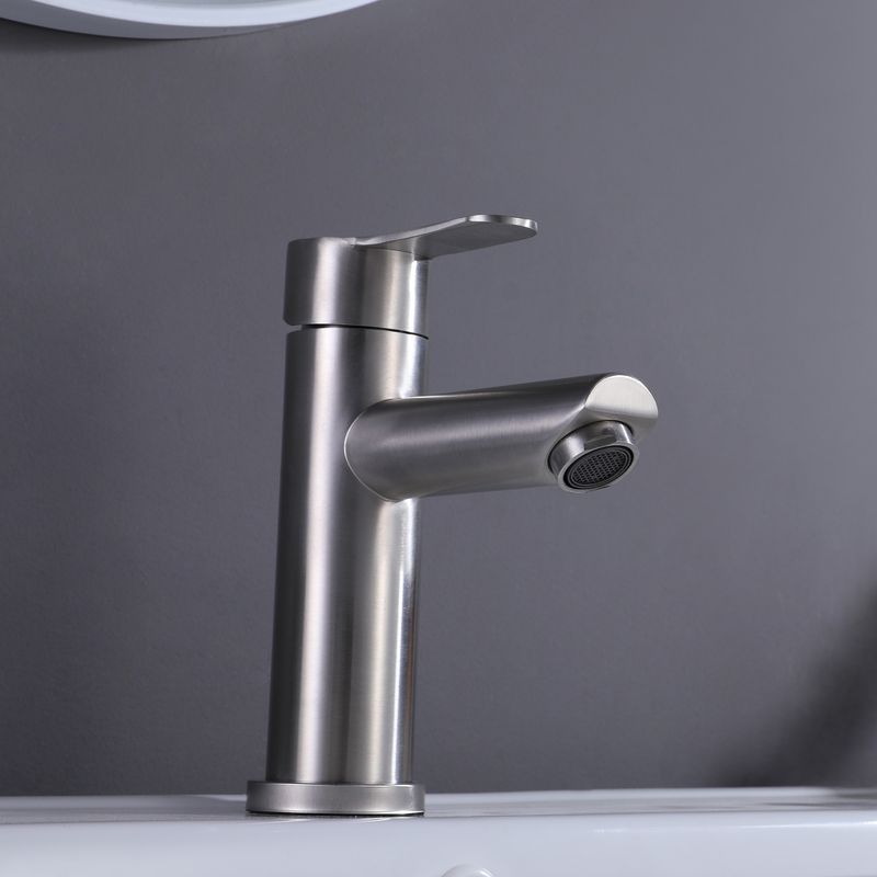 Baños-Griferia-Lavamanos-New-home-12-cm-S-Desague-Brushed
