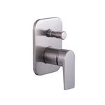 Baños-Mezclador-Tina-Luxor-Empotrado-2-Vias-Brushed-Nickel