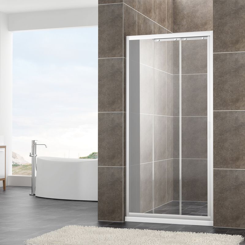 Baños-Mampara-Ducha-Atenea-Vidrio-Templado-Doble-Corredera-Derecha-Fija-1300x1950mm-