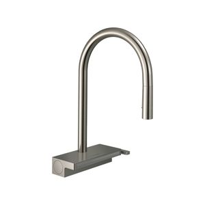 Grifería Cocina Aquno Select M81 Extraíble 3 Jet 73831800 Acero