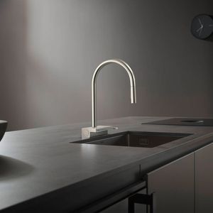 Grifería Cocina Aquno Select M81 Extraíble 3 Jet 73831800 Acero