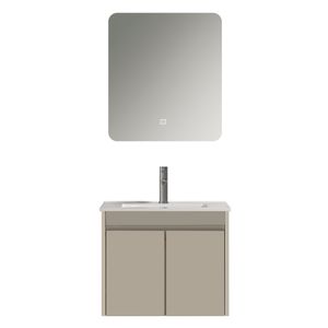 Mueble de Baño Nepal 2 Puertas con Lavamanos Desarmado Beige 600 mm
