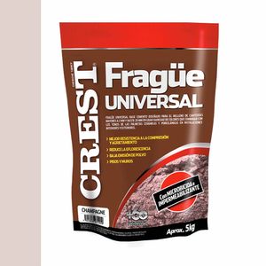 Fragüe Porcelanato y Cerámica Crest Champagne 5 Kg