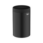 Baños-Vaso-Portacepillos-Encimera-hotel-s-Round-Negro-Mate-121x85x75