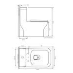 Baños-WC-One-Piece-Square-Negro-Mate-a-Piso-30-con-Asiento-y-Fijaciones